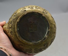 一带一路 国际艺博会精品推荐 龙柄提梁壶